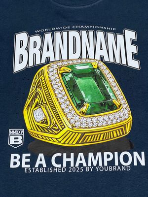 OVERSIZE - Be a Champion - azul claro | S M