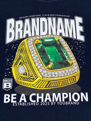 OVERSIZE - Be a Champion - azul marino | S M