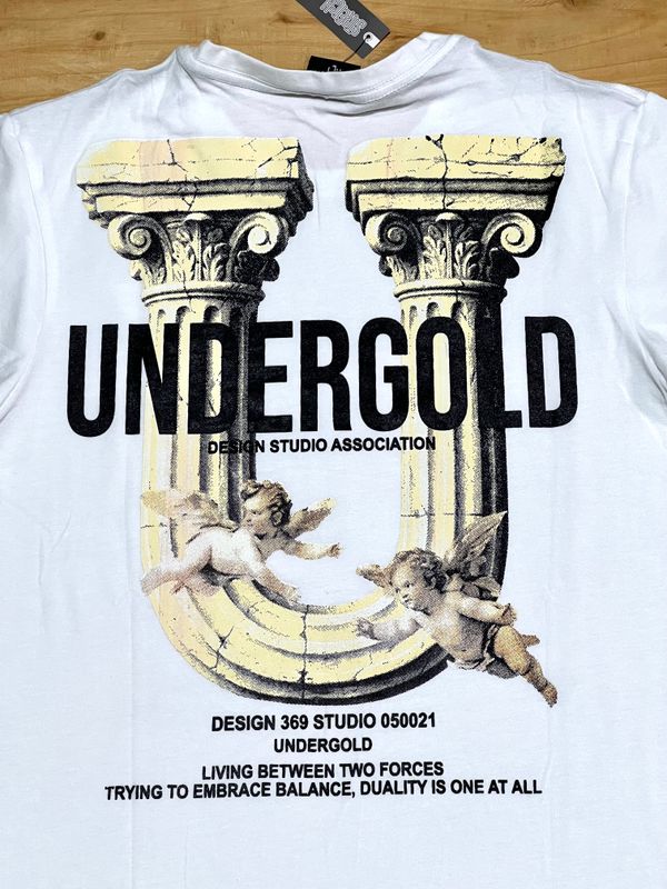 T-Shirt undergold - blanca - Small