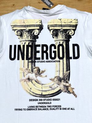 T-Shirt undergold - blanca - Small