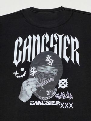 OVERSIZE - Ganster LA - negra | Medium