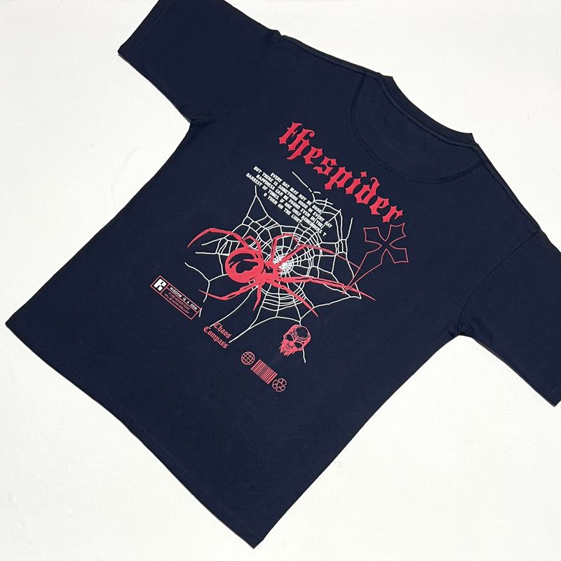 OVERSIZE - The Spider - azul | Medium