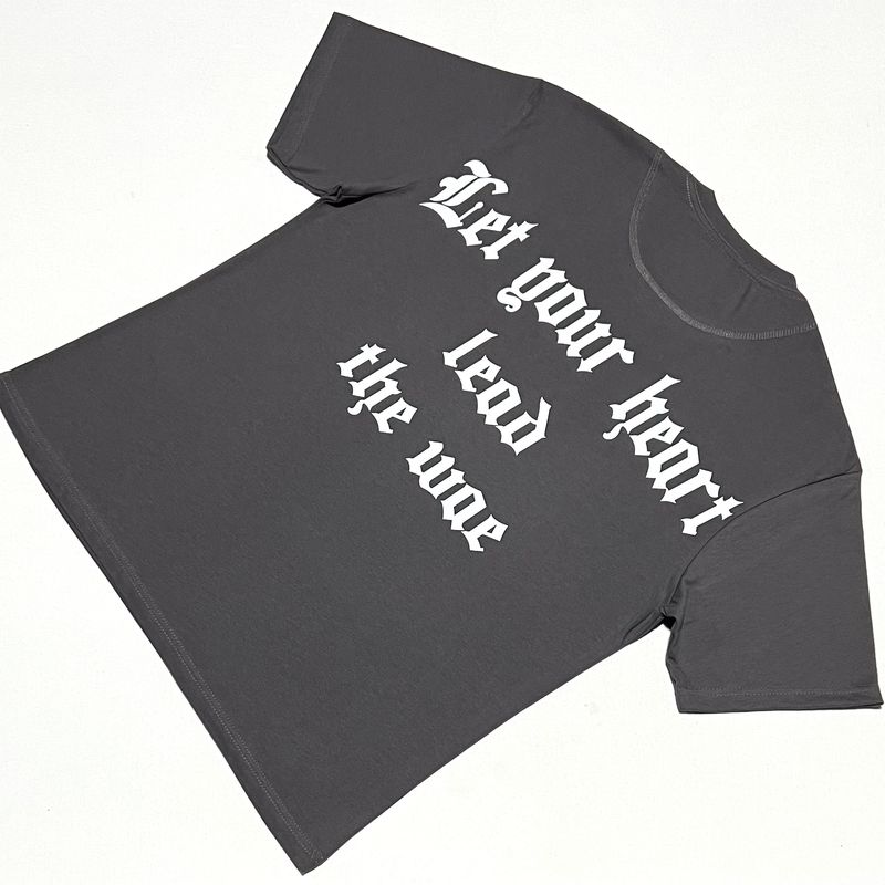 OVERSIZE - Heart - gris | S M