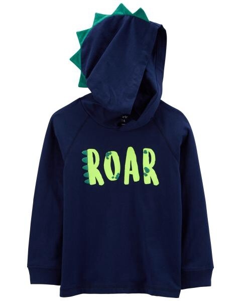 Navy Roar Hooded