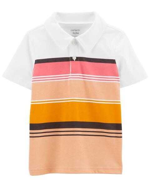 Warm Stripe Polo Toddler