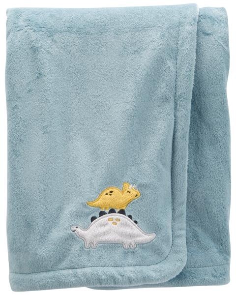 Plush Blanket, COLOUR: Blue