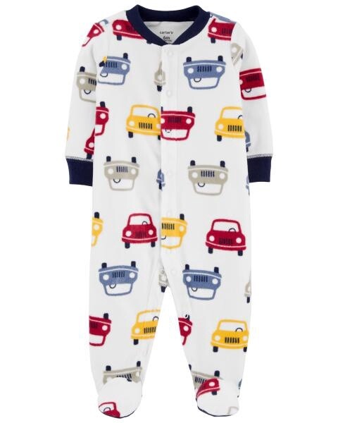Micro Fleece Cars Multi Colour