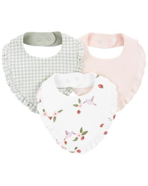 3 Pack Bandana Bib Hummingbird