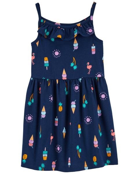 Blue Ice Cream Dress