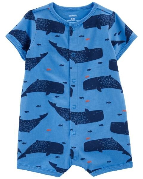 Blue Whale Romper