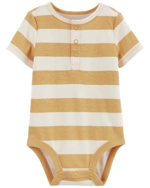 Yellow Stripe Bodysuit