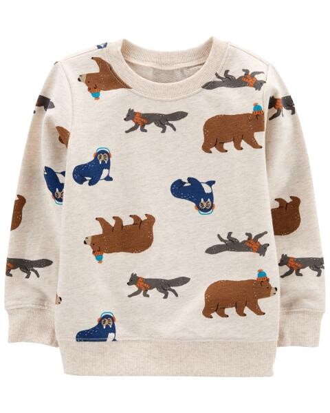 Multi Animal Pullover