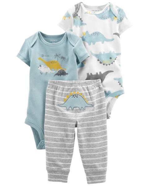 3-Piece Dinosaur Little Character Set, SIZE: Prem