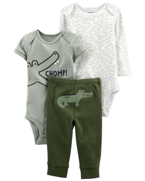 3-Piece Alligator Little Character Set, SIZE: Prem