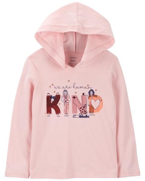 Pink Kind Hoodie Top