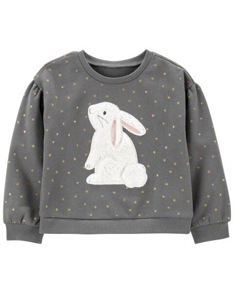 Grey Bunny Pullover