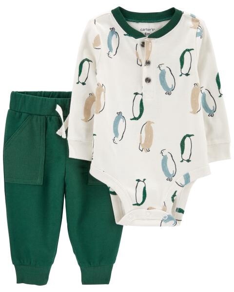 Penguin Pant Set