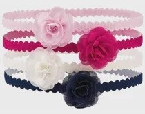4 Pack Jersey Headbands