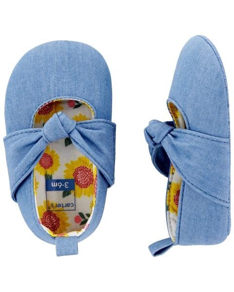 Baby Girl Chambray Shoes