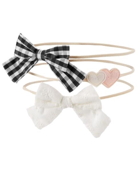 3 Pack Bows &amp; Hearts
