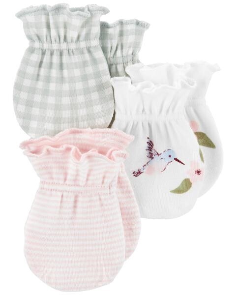 3 Pack Mittens Hummingbird
