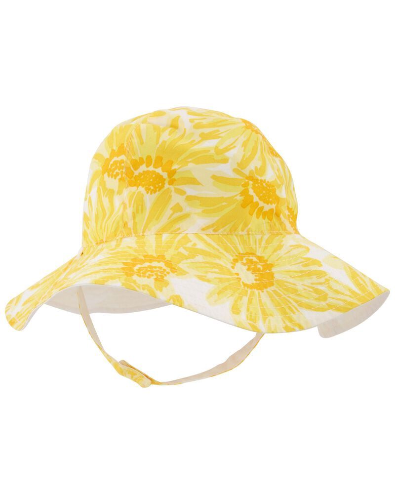 Reversible Floral Sun Hat