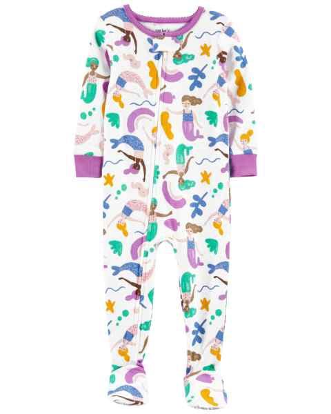 Purple Mermaid Baby Grow