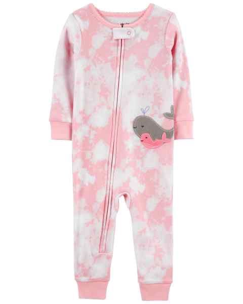 Pink Tie Dye Toddler Onesie
