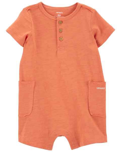 Baby Orange Romper