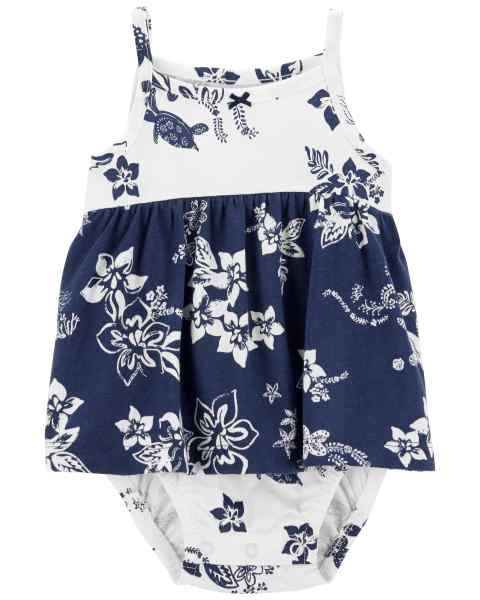 Baby Floral Sunsuit