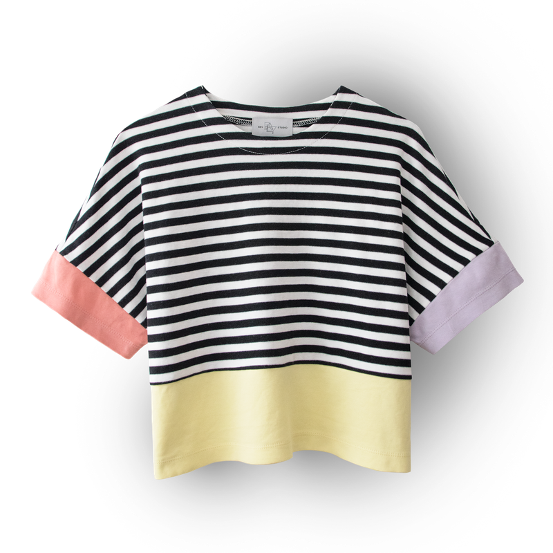HEY PLAY SHIRT ·  Mixed Stripes