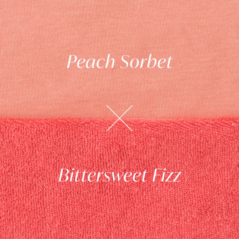 HEY PLAY SHIRT ·  Peach Sorbet X Bittersweet Fizz, S // M // L