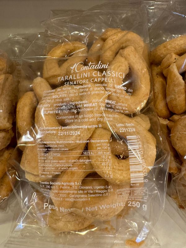 TARALLINI CLASSIQUES