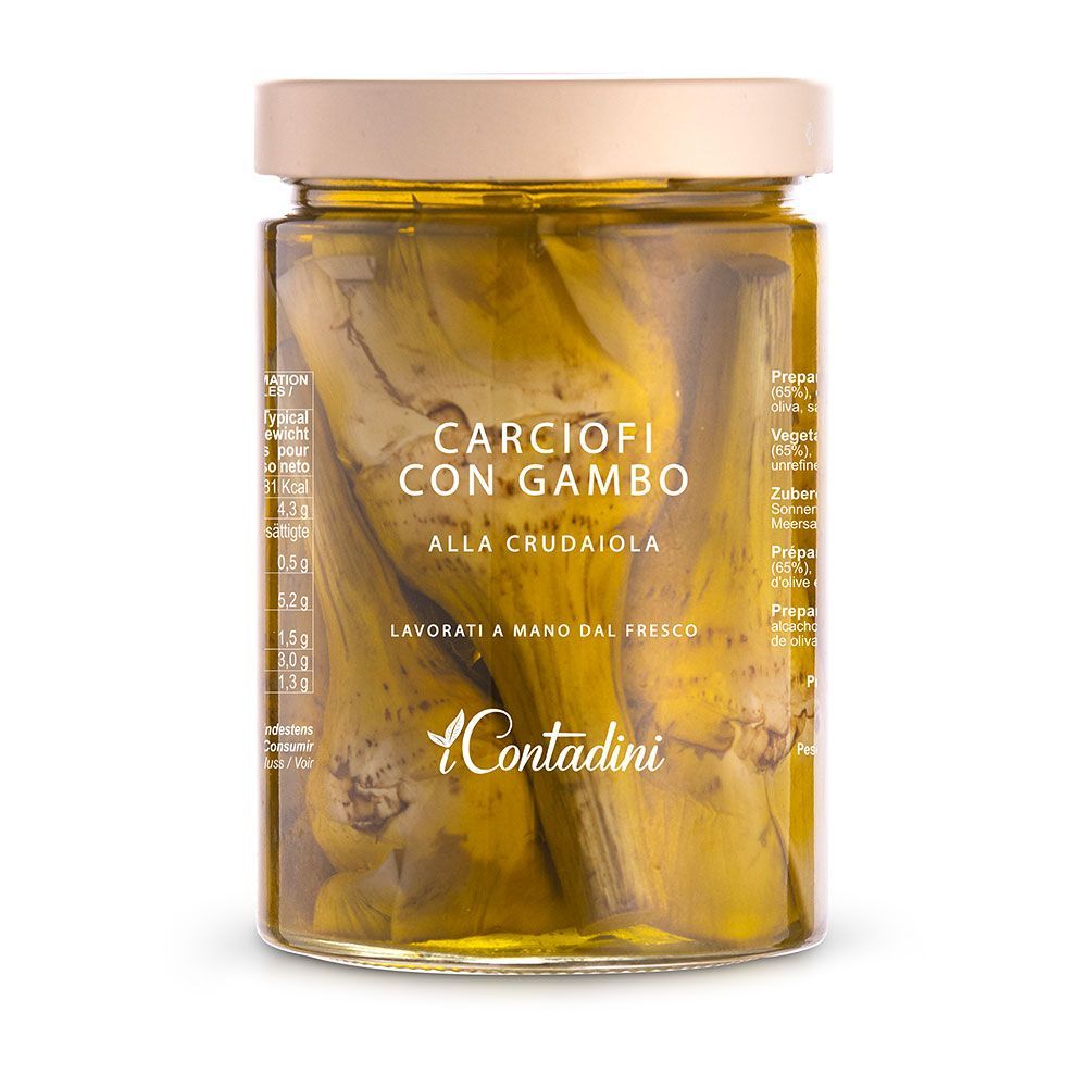 CARCIOFI CON GAMBO