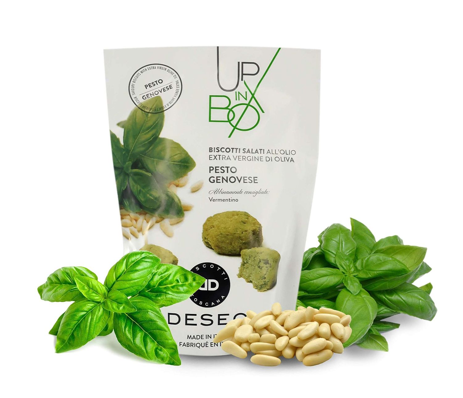 BISCUITS APERITIFS PESTO GENOVESE