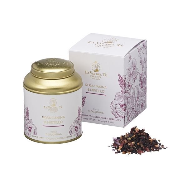 VIA DEL TE - TISANE MYRTILLE ET ROSE CANINA