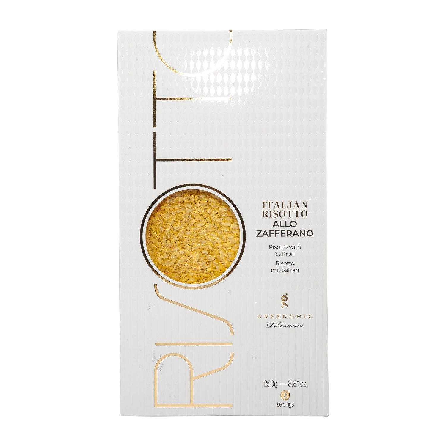 GREENOMIC RISOTTO AU SAFRAN