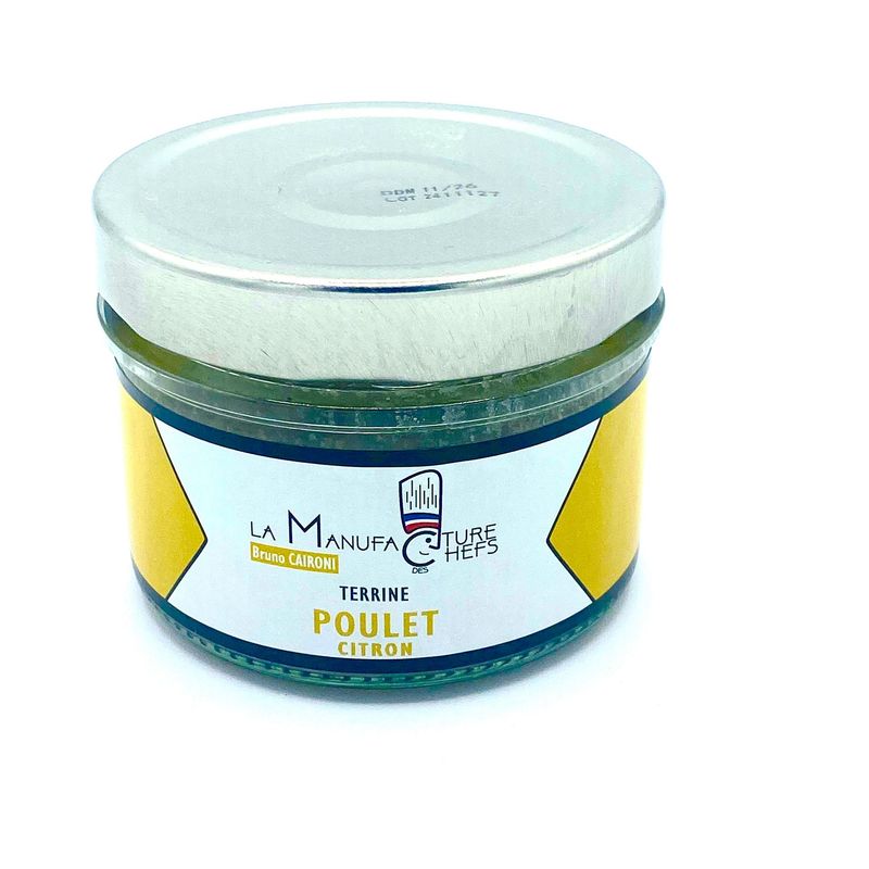 TERRINE DE POULET-CITRON & OLIVES