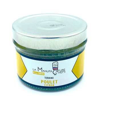 TERRINE DE POULET-CITRON & OLIVES