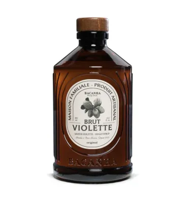 SIROP DE VIOLETTE BRUT – BIO – BACANHA