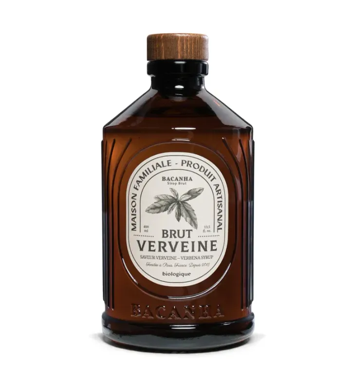 SIROP VERVEINE BRUT – BIO – BACANHA