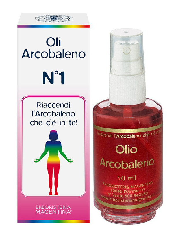 ARCOBALENO OLIO 1 ROSSO 50ML