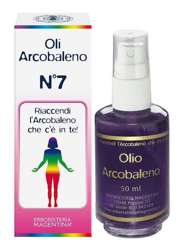 ARCOBALENO OLIO 7 PORPORA 50ML