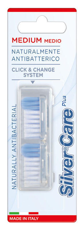 SILVERCARE SPAZZ M RICAMBI 2PZ