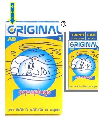 EAR ORIGINAL AQUAPLUGS 2PZ