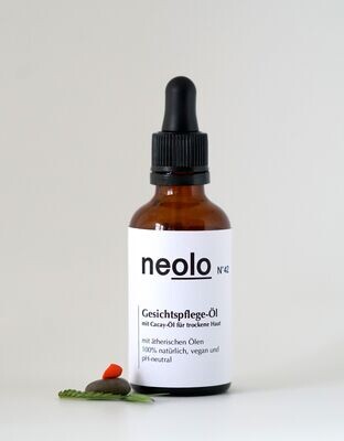 NEOLO • GESICHTSPFLEGE-ÖL mit Cacay-Öl für die trockene Haut