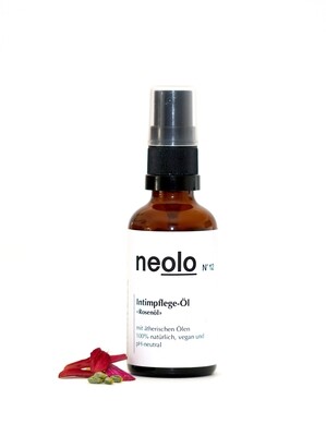 NEOLO • INTIMPFLEGE-ÖL für den Mann «Rosenöl» geschätzt bei Lichen Sclerosus und trockener Vorhaut - Eichel