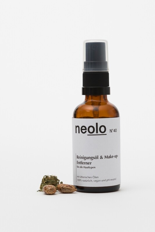 NEOLO • ​REINIGUNGSÖL & Make-up ENTFERNER «für alle Hauttypen»