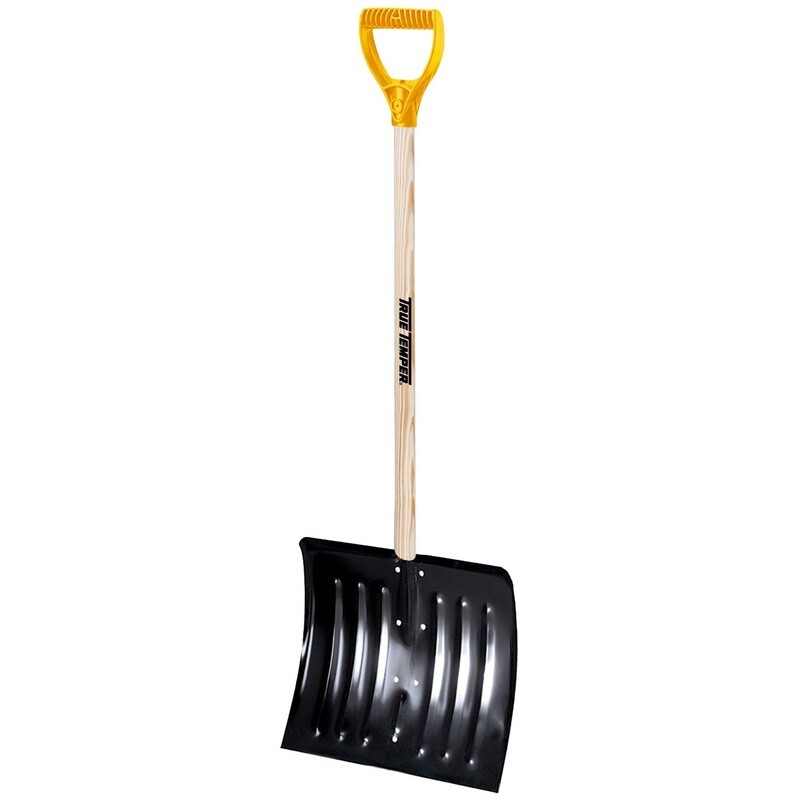 True Temper Steel Snow Shovel 18&quot;