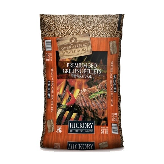 America’s Choice Hickory Grilling Pellets 20#